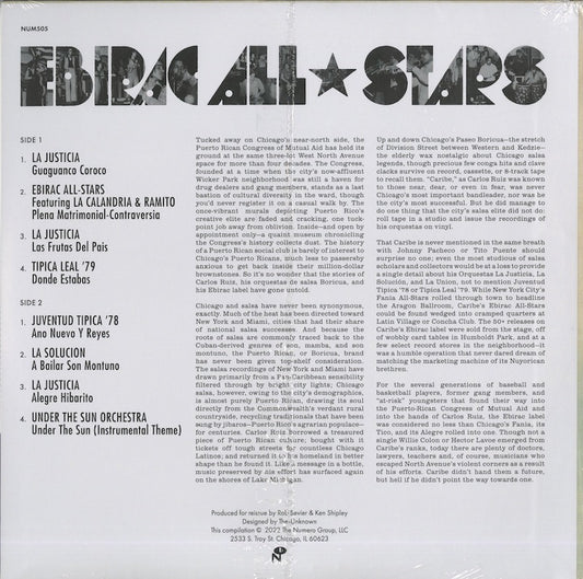 V.A./ Ebirac All Stars (NUM505) - 1970's Latin Music in Chicago
