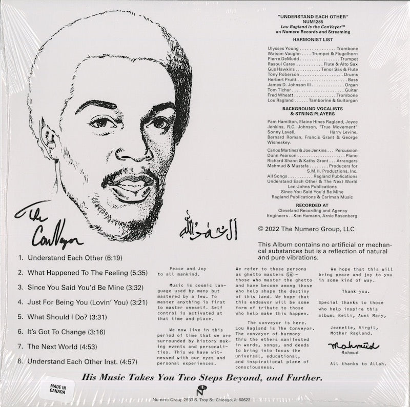 Lou Ragland / ルー・ラグラン / Is The Conveyor (Foam Vinyl) (NUM1285)