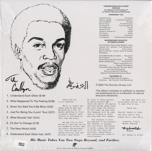 Lou Ragland / ルー・ラグラン / Is The Conveyor (Foam Vinyl) (NUM1285)