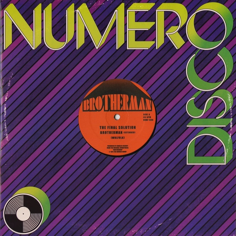 The Final Solution / ファイナル・ソリューション / Brotherman -12 (Numero 008 EP)