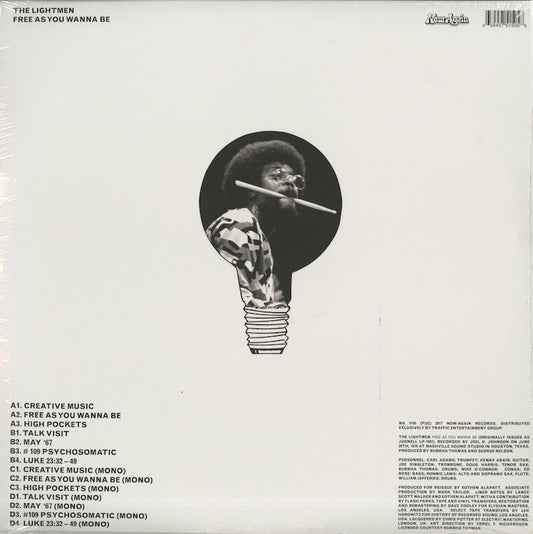 The Lightmen Plus One / ブバ・トーマス&ライトメン / Free As You Wanna Be -2LP (NA5150)