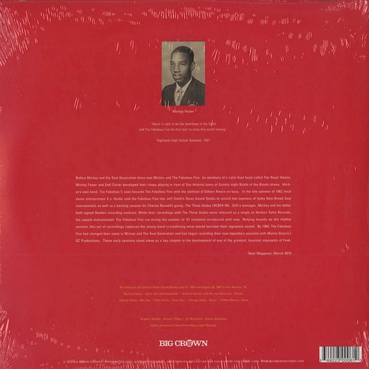 Mickey and The Fabulous Five / ミッキー&ザ・ファビュラス・ファイヴ / Mickey and The Fabulous Five EP -10 (BC006-10)