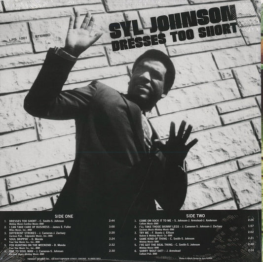 Syl Johnson - Dresses Too Short (NUM1207) 2021 US Numero Group|新品LP back