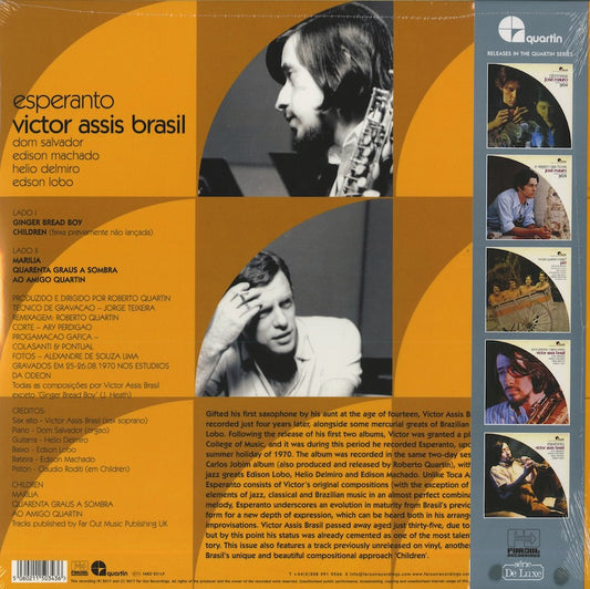 Victor Assis Brasil - Esperanto (FARO201LP) LP 2017 UK Far Out Recordings|新品LP back