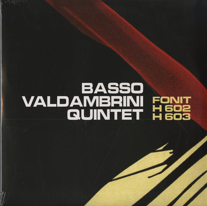 Basso - Valdambrini Quintet / バッソ・ヴァルダンブリーニ・クインテット / Fonit H602 - H603 -2LP+CD (RW154LP)