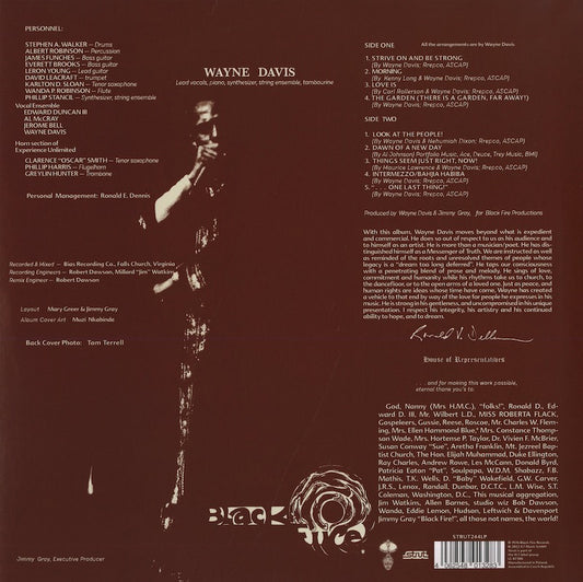 Wayne Davis / ウェイン・デイヴィス / Wayne Davis (1976) (STRUT244LP)