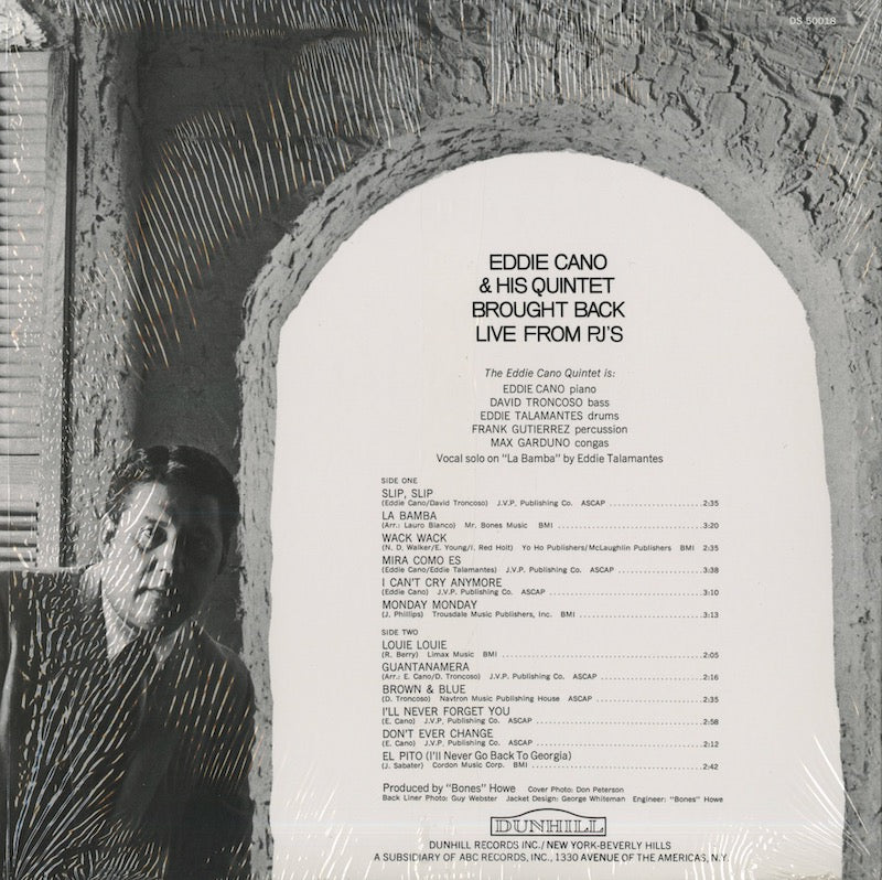 Eddie Cano / エディ・カノ / Brought Back Live From P.J.’s