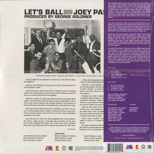 Joey Pastrana / ジョーイ・パストラーナ / Let's Ball (GET59004) FANIAリイシュー盤