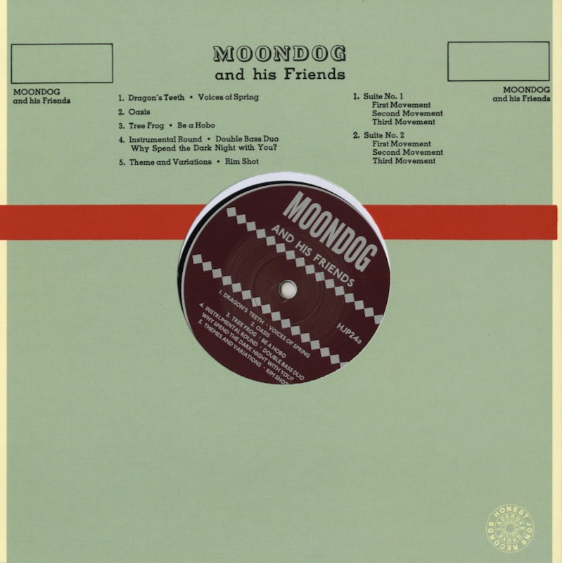 Moondog / ムーンドッグ / Moondog and His Friends -10 (HJP10 024)