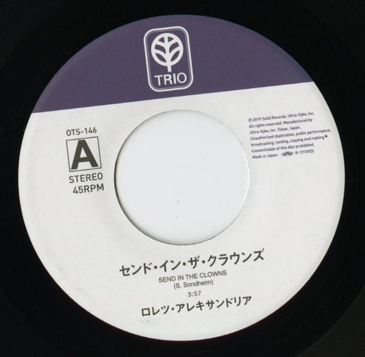 Lorez Alexandria / ロレツ・アレキサンドリア / Send In The Clowns / Change Partners -7 (OTS-146)