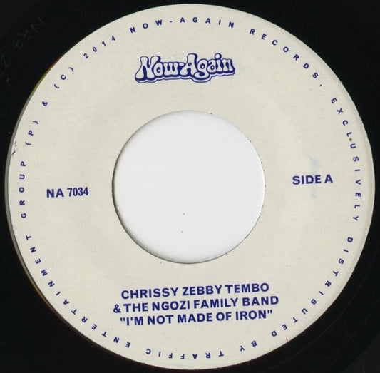 Chrissy Zebby Tembo & Ngozi Family / クリッシー・ゼビイ・テンボ / I'm Not Made of Iron - Fisherman -7 (NA7034)