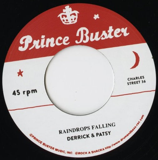 Prince Buster / プリンス・バスター / High Blood Pressure / Raindrops Falling -7 (RSPB7-009)