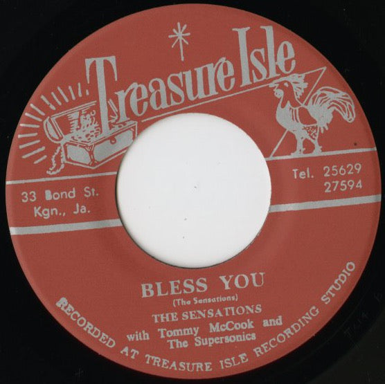 Tommy McCook / トミー・マクック / Bond Street Shuffle / Bless You -7 (t014)