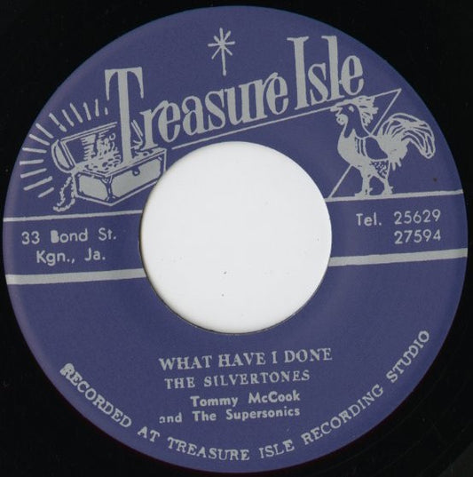 The Silvertones / シルヴァートーンズ / Cry Little Girl Cry / What Have I Done -7 (T008)