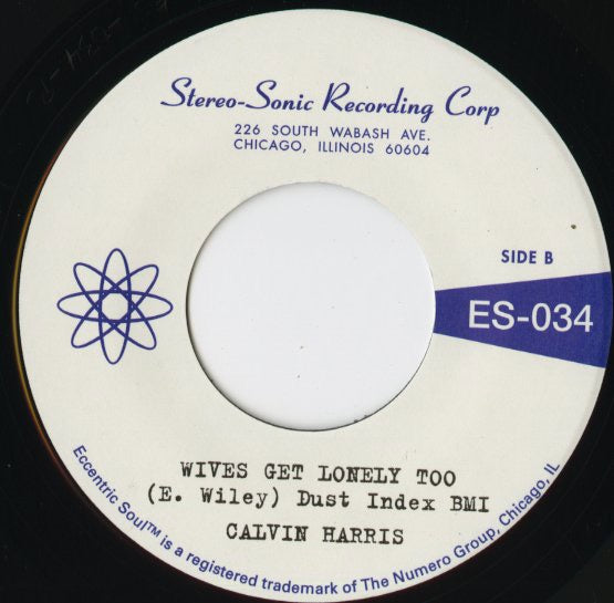 Calvin Harris / カルヴィン・ハリス / Love's Recipe / Wives Get Lonely Too -7 (ES034)