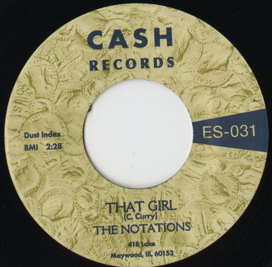 The Notations / ノテイションズ / This Time I'm For Real - That Girl -7 (ES031)
