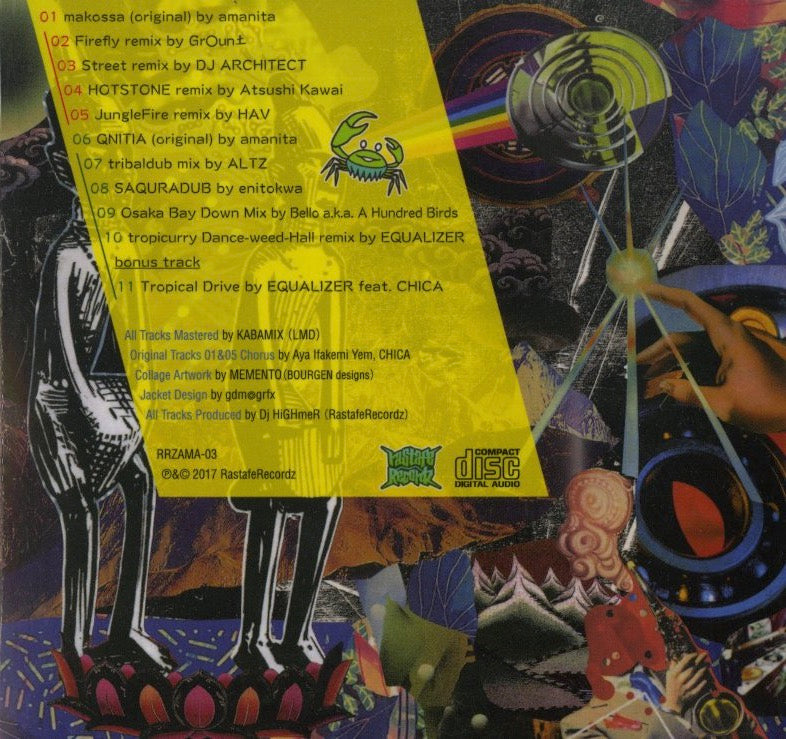 Amanita / アマニタ / Remixes -CD (RRZAMA03)