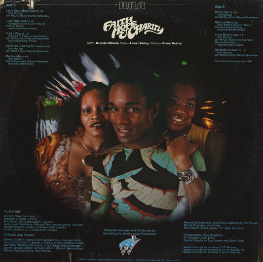 Faith Hope & Charity / フェイス・ホープ・アンド・チャリティ / Faith Hope & Charity (APL1-1100)