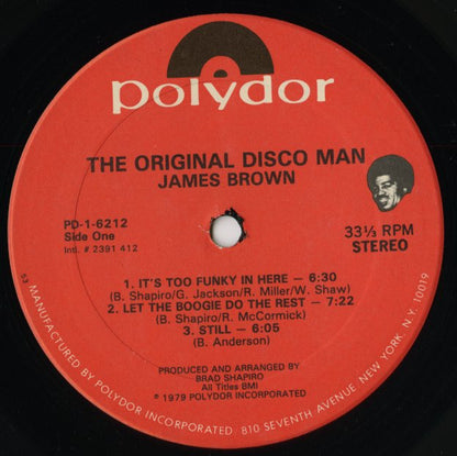 James Brown / ジェイムス・ブラウン / Original Disco Man (PD-1-6212)