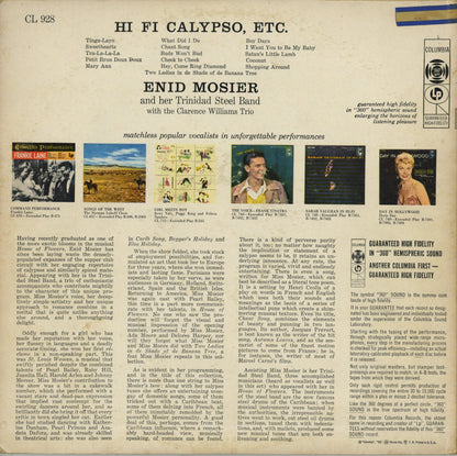 Enid Mosier / Hi Fi Calypso. Etc. (CL 928)
