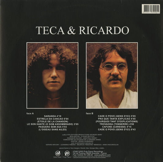 Teca & Ricardo / テカ・アンド・リカルド / Cade O Povo (DD029LP)