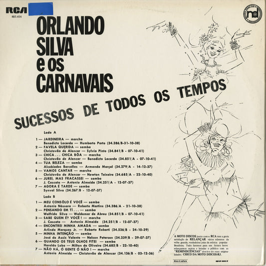 Orland Silva / オルランド・シルヴァ / Sucessos De Todos Os Tempos (803.416)