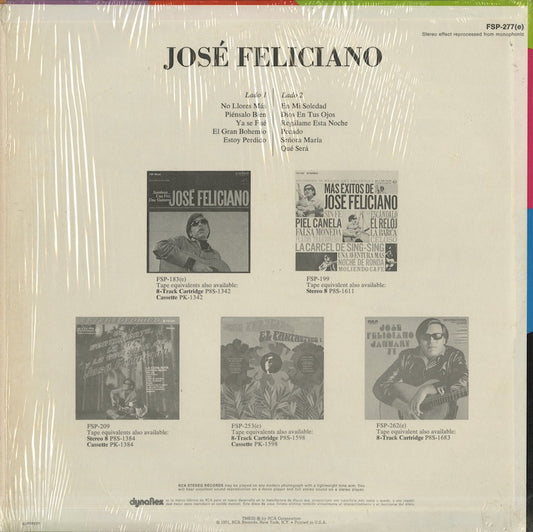 Jose Feliciano / ホセ・フェリシアーノ / En Mi Soledad (FSP-277(e))