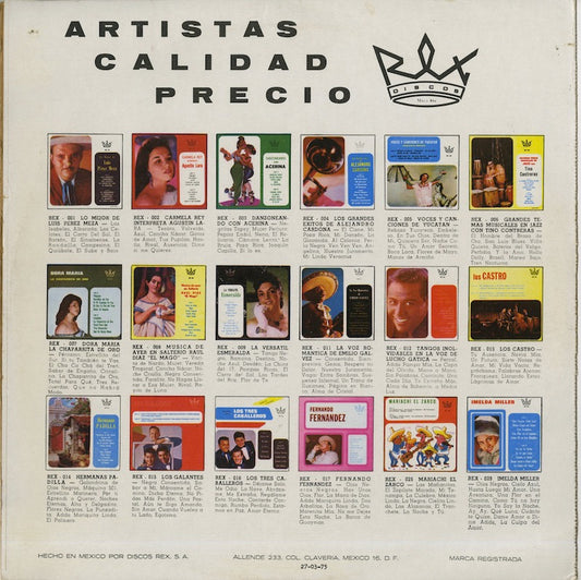 Tino Contreras / ティト・コントレラス / Grandes Temas Musicales En Jazz Con Tino Contreras (REX-006)