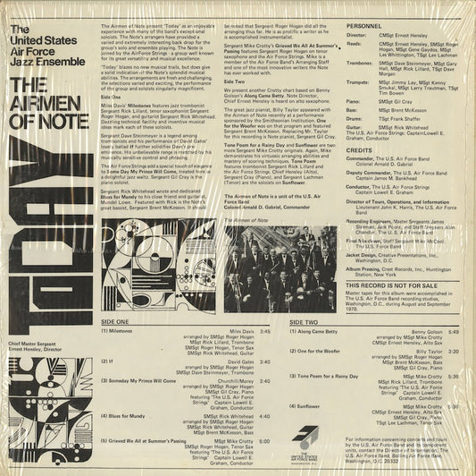 The Airmen Of Note / Today! (UAF-83078)