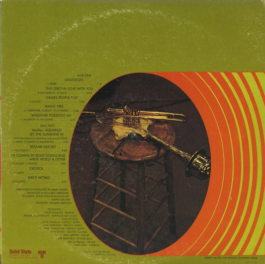 Dizzy Gillespie / ディジー・ガレスピー / My Way (SS18054)