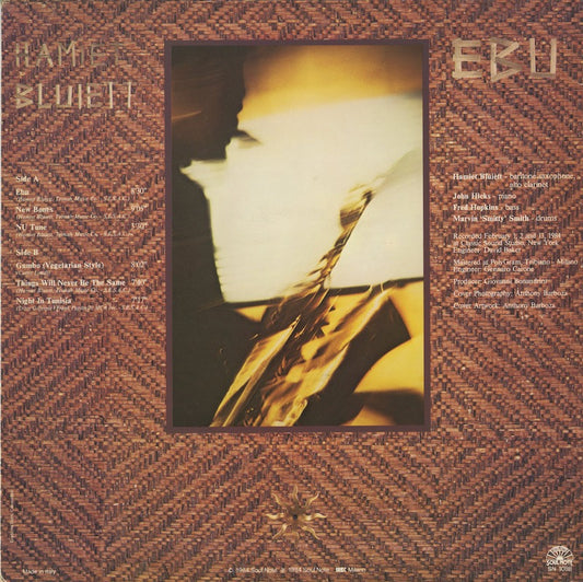 Hamiet Bluiett / ハミエット・ブルーイット / Ebu (SN 1088)
