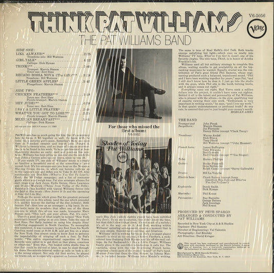 Pat Williams / パット・ウィリアムス / Think (V6-5056)