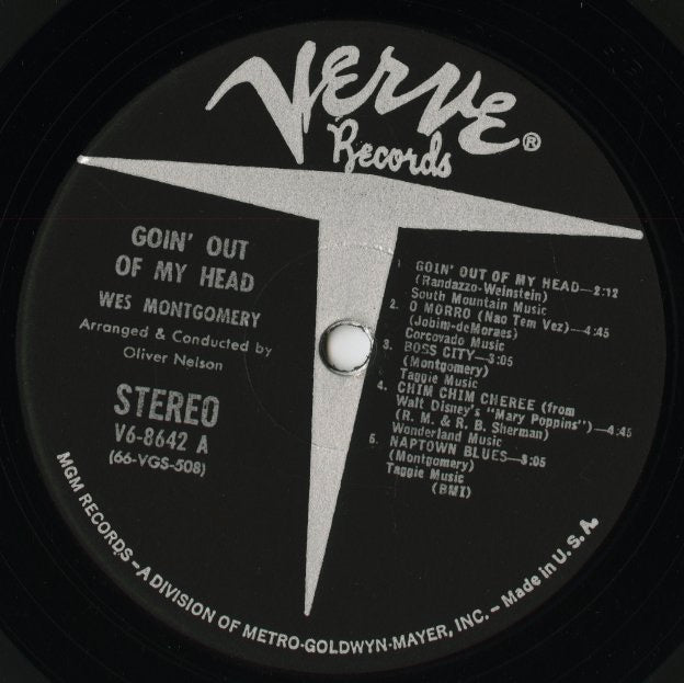 Wes Montgomery / ウェス・モンゴメリー / Goin' Out of My Head (V6 8642)