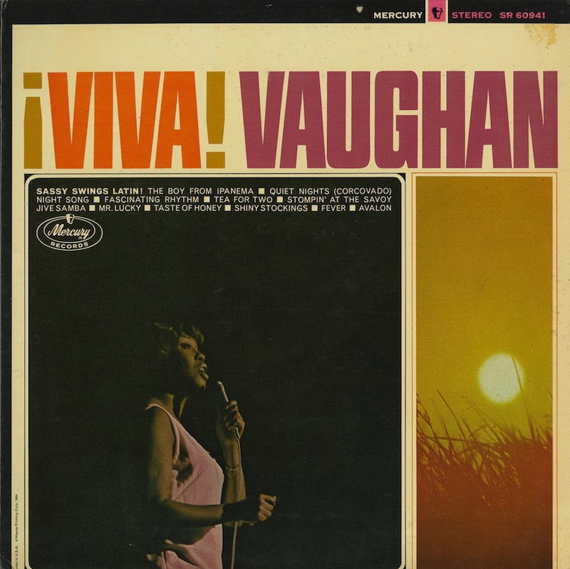 Sarah Vaughan / サラ・ヴォーン / Viva! Vaughan (SR60941 