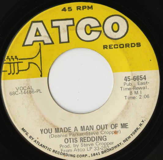 Otis Redding / オーティス・レディング / A Lover's Question / You Made A Man Out Of Me -7 ( 45-6654 )