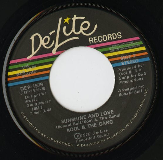 Kool & The Gang / クール・アンド・ザ・ギャング / Love And Understanding / Sunshine And Love -7 ( DEP 1579 )