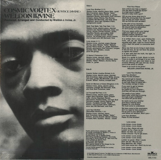 Weldon Irvine / ウェルダン・アーヴィン / Cosmic Vortex (180g)