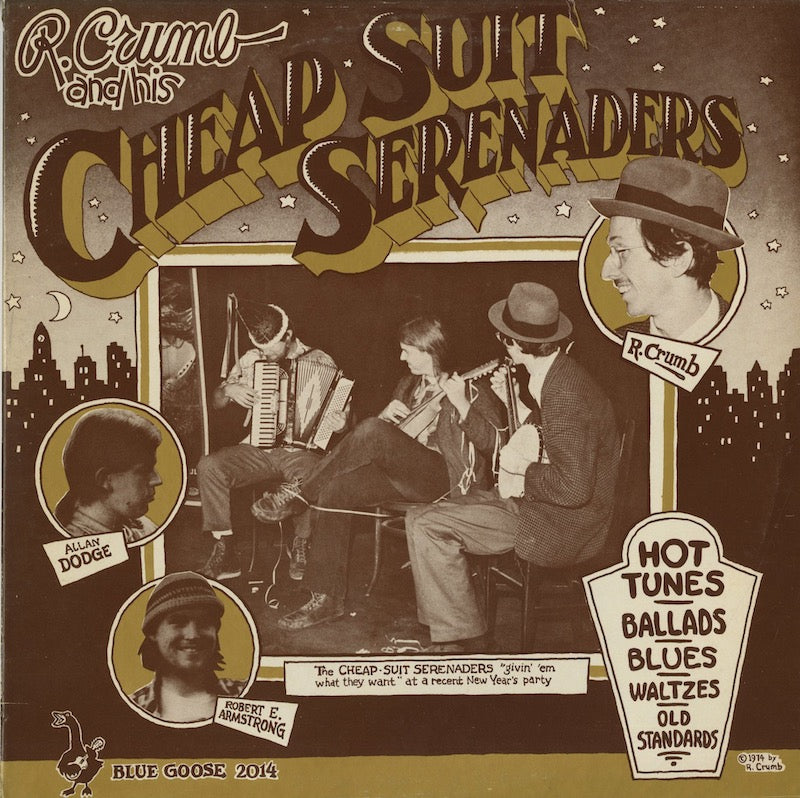 Robert Crumb And The Cheap Suit Serenaders / ロバート・クラム (BG 