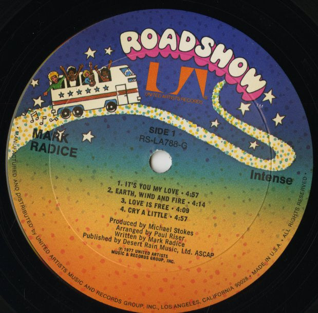 Mark Radice / マーク・ラディス / Intense (RS-LA788-G)