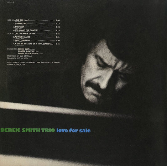 Derek Smith Trio / デレク・スミス・トリオ / Love For Sale (7002)