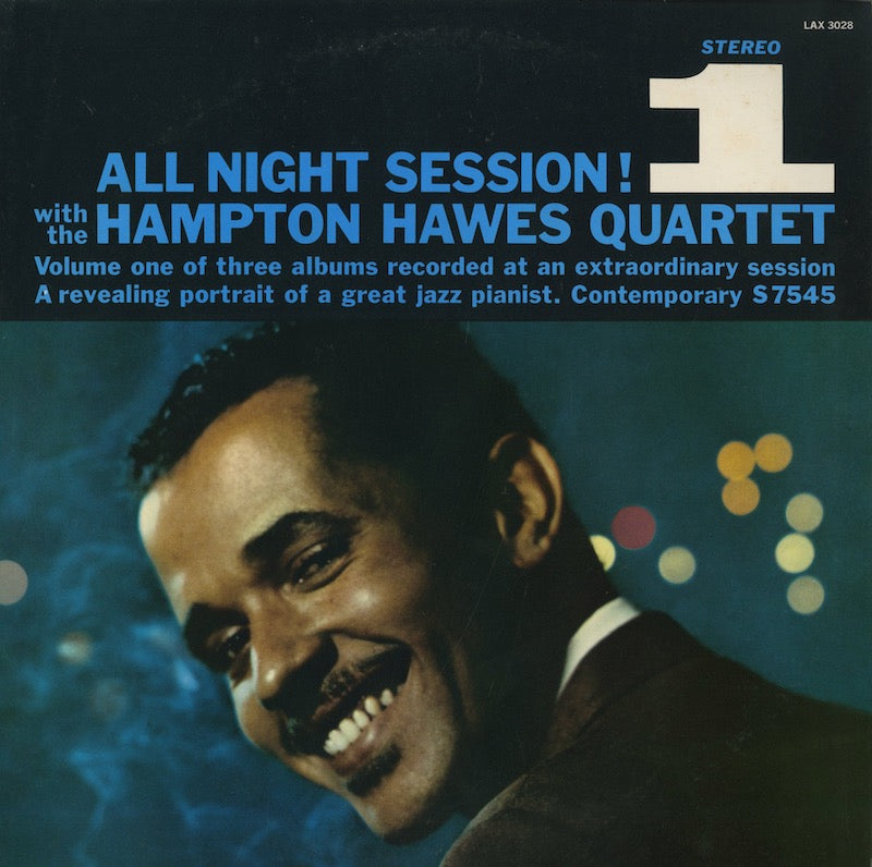 Hampton Hawes / ハンプトン・ホース / All Night Session, Vol.1 (LAX