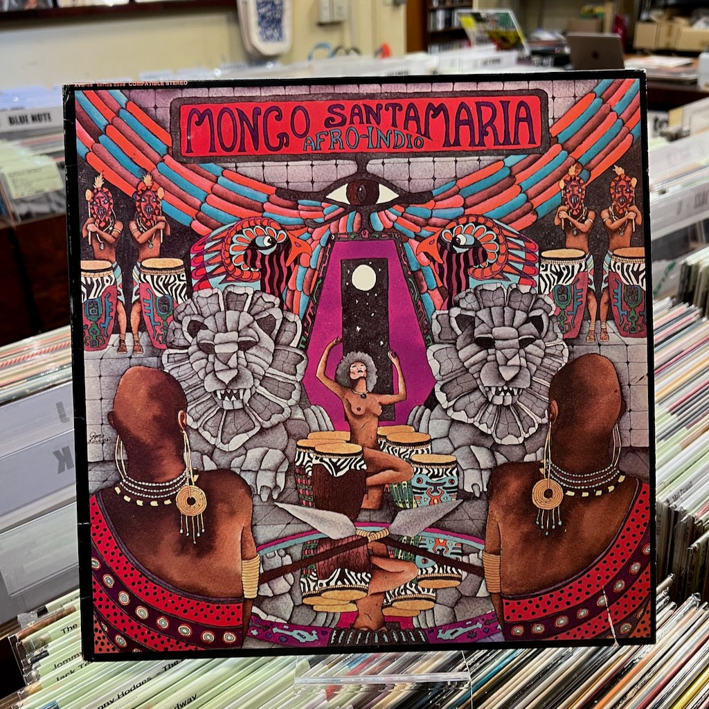 Mongo Santamaria / モンゴ・サンタマリア / Afro-Indio (VS-38) 1975 US VAYA オリジナル盤