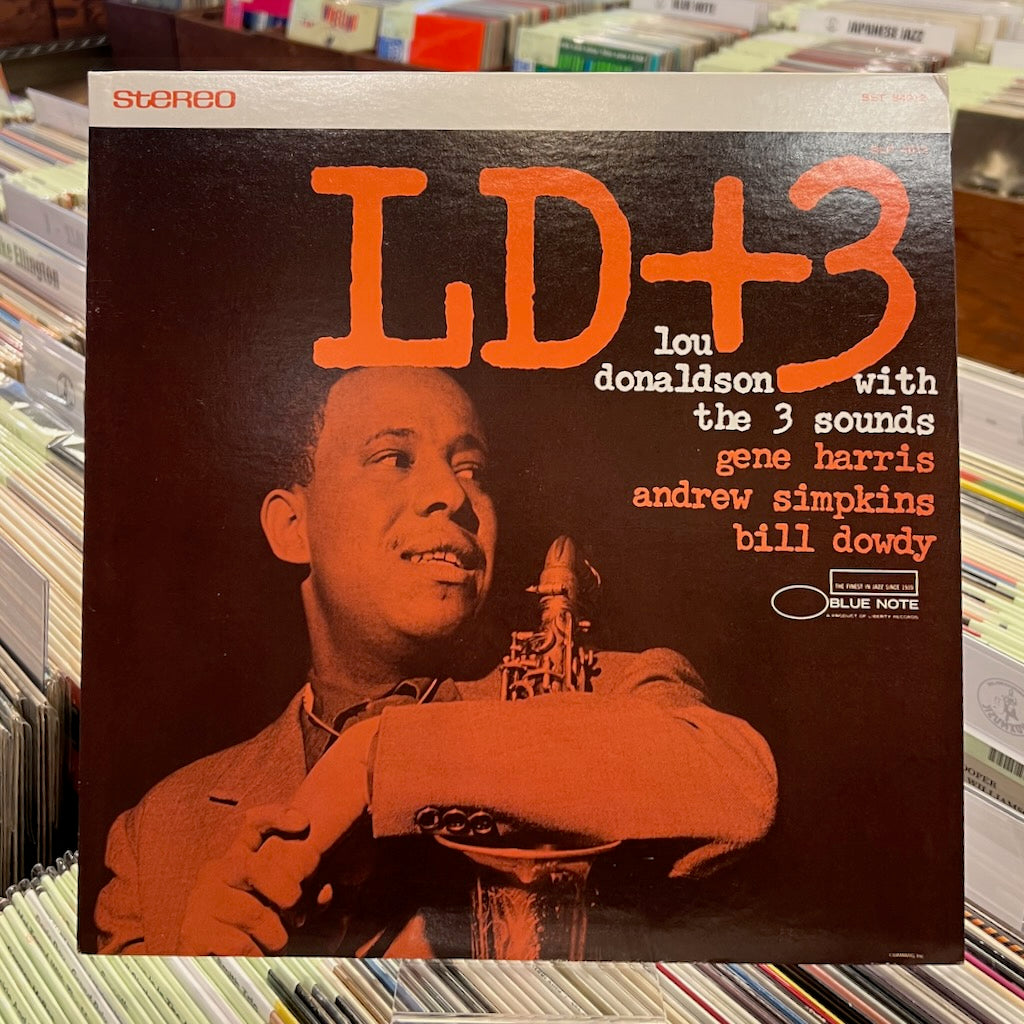 Lou Donaldson / ルー・ドナルドソン / LD+3 (BLP 84012) USプレス Blue Note UA青白