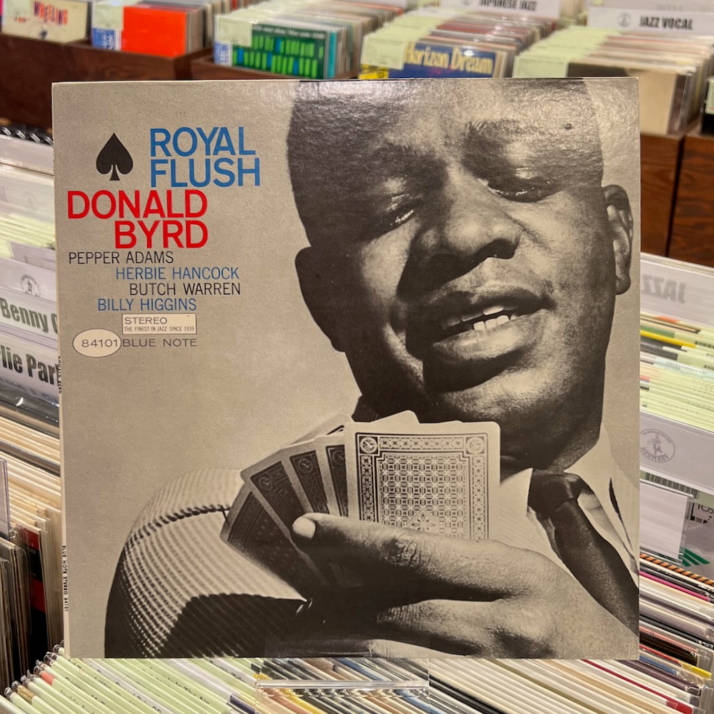 Donald Byrd / ドナルド・バード / Royal Flush (BST-84101) VANGELDER刻印 USプレス Blue Note UA