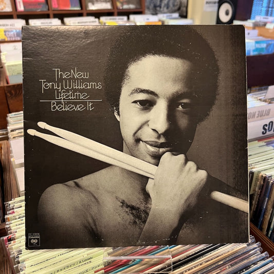 The New Tony Williams Lifetime / ニュー・トニー・ウィリアムス・ライフタイム / Believe It (PC 33836) USプレス Columbiaオリジナル盤 TML刻印