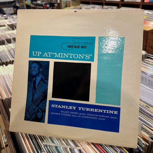 Stanley Turrentine / スタンリー・タレンタイン / Up At "Minton's", Vol. 1 (BLP 4069) USオリジナル 47WEST 63rd NYC アドレス RVG刻印