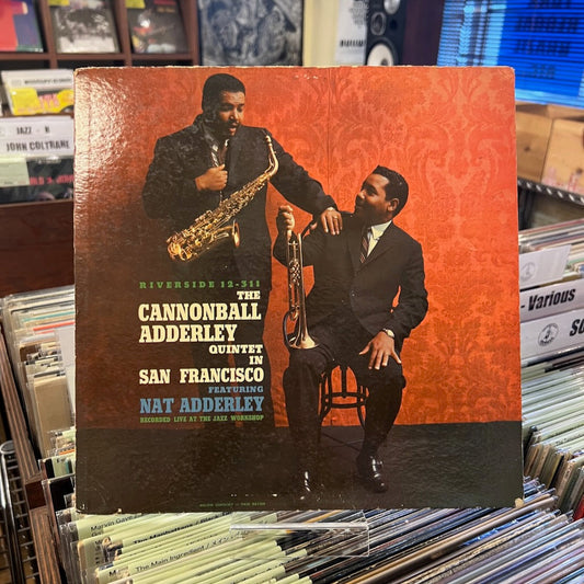 Cannonball Adderley / キャノンボール・アダレイ / In San Francisco (RLP12-311) US Riverside 青・DGLbl. MONO盤