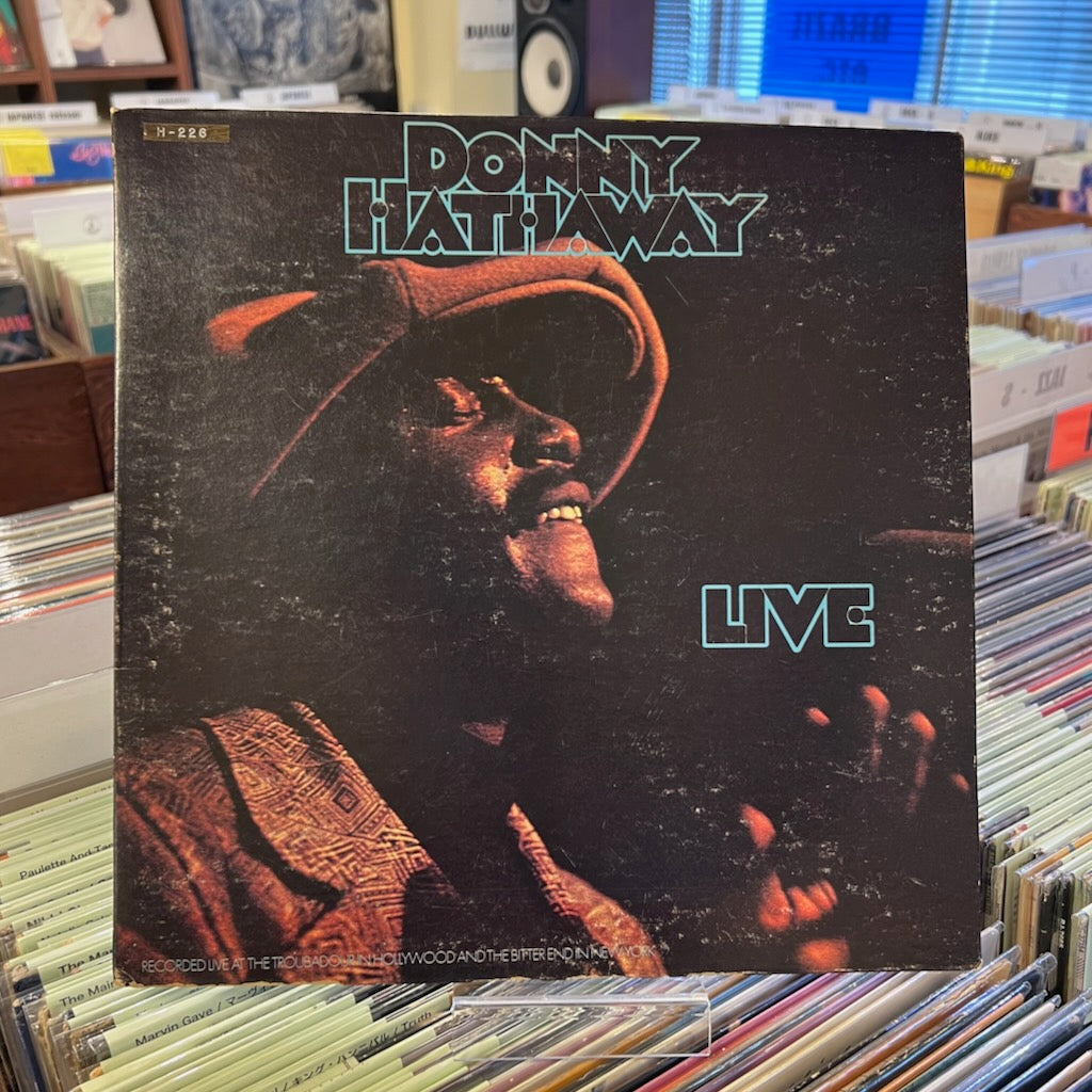 Donny Hathaway / ダニー・ハサウェイ / Live (SD 33-386) US Atcoオリジナル盤