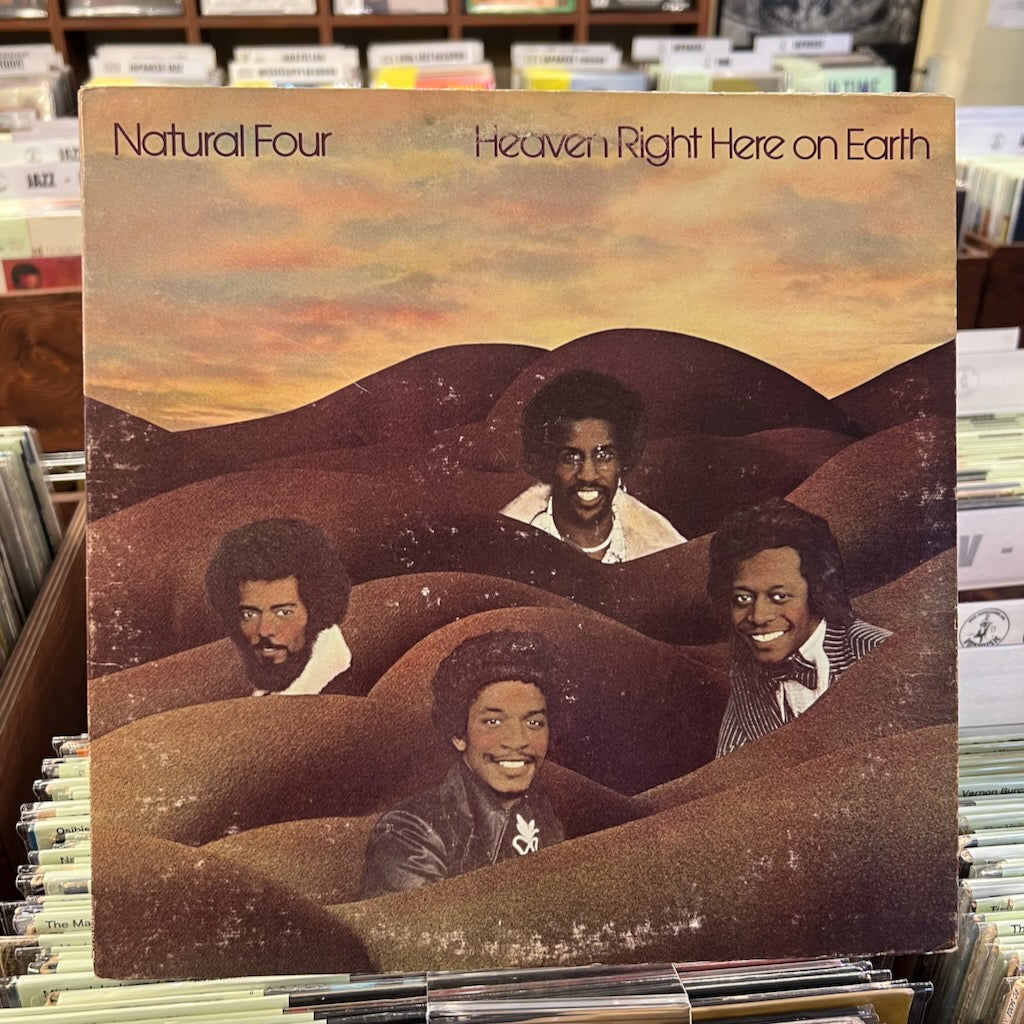 Natural Four / ナチュラル・フォー / Heaven Right Here On Earth (CPLP 8155) US Curtomオリジナル盤