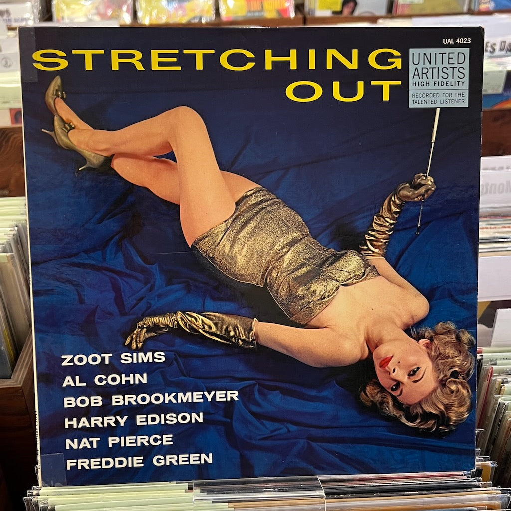Zoot Sims, Bob Brookmeyer / ズート・シムズ, ボブ・ブルックマイヤー / Stretching Out (UAL 4023) 1959年 US United Artists MONO盤
